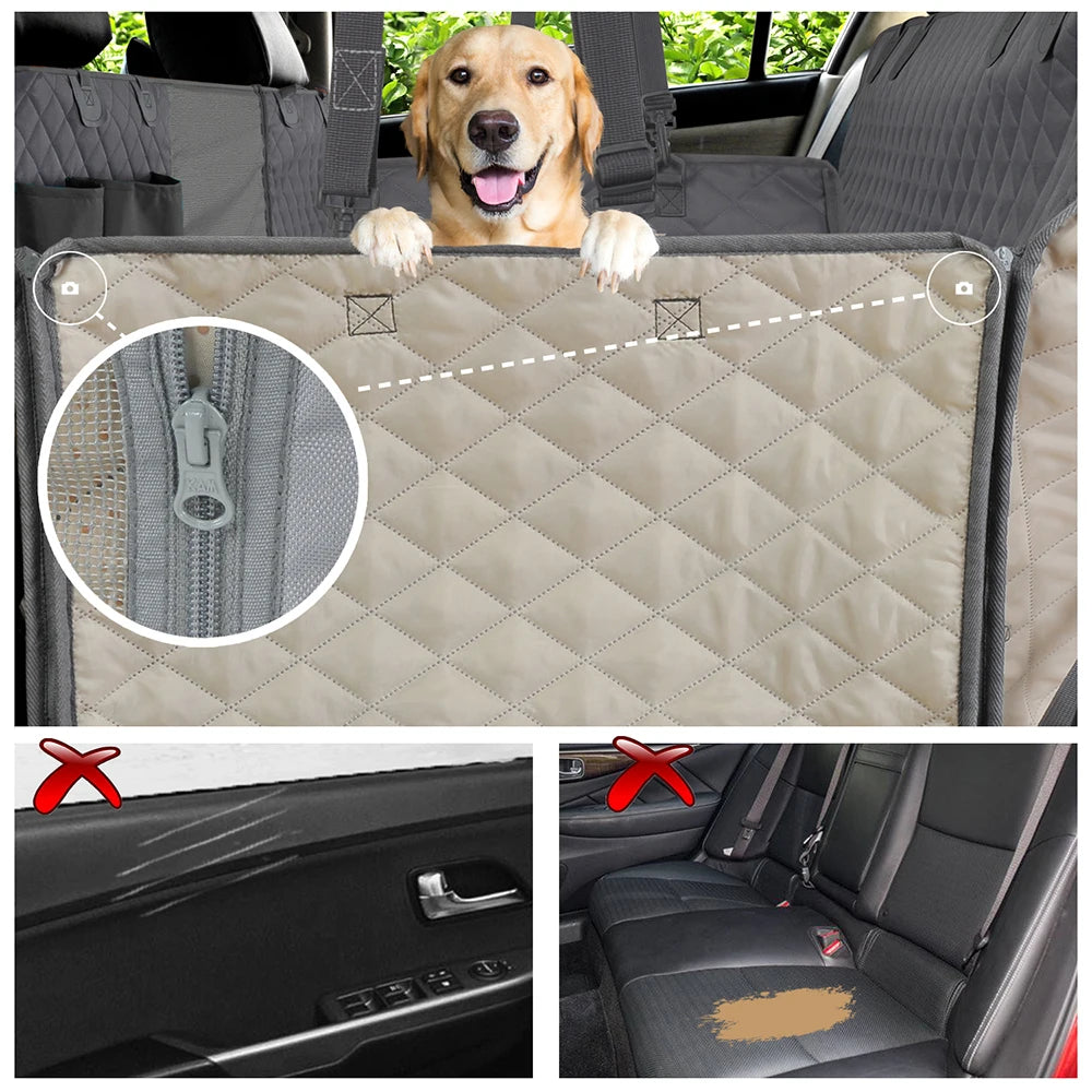 Waterproof Dog Car Seat Cover Hammock- Effective & Easy to Use