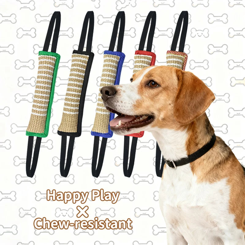 Durable Dog Bite Tug Toy- Suitable for All Breeds, Sizes, & Ages