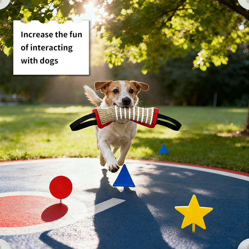Durable Dog Bite Tug Toy- Suitable for All Breeds, Sizes, & Ages