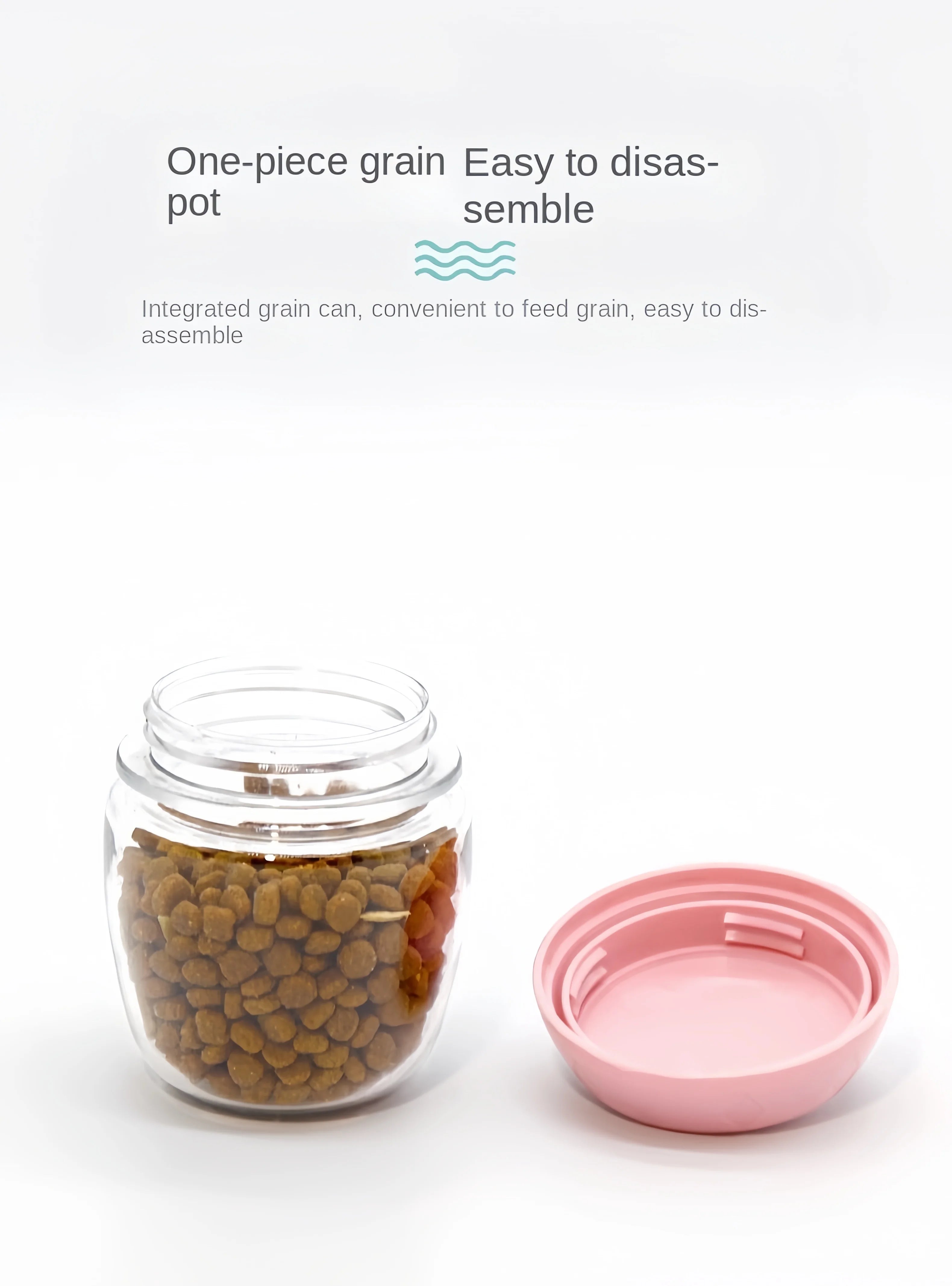 Portable Dog Water Bottle & Food Container