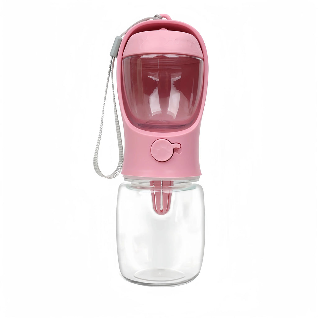 Portable Dog Water Bottle & Food Container