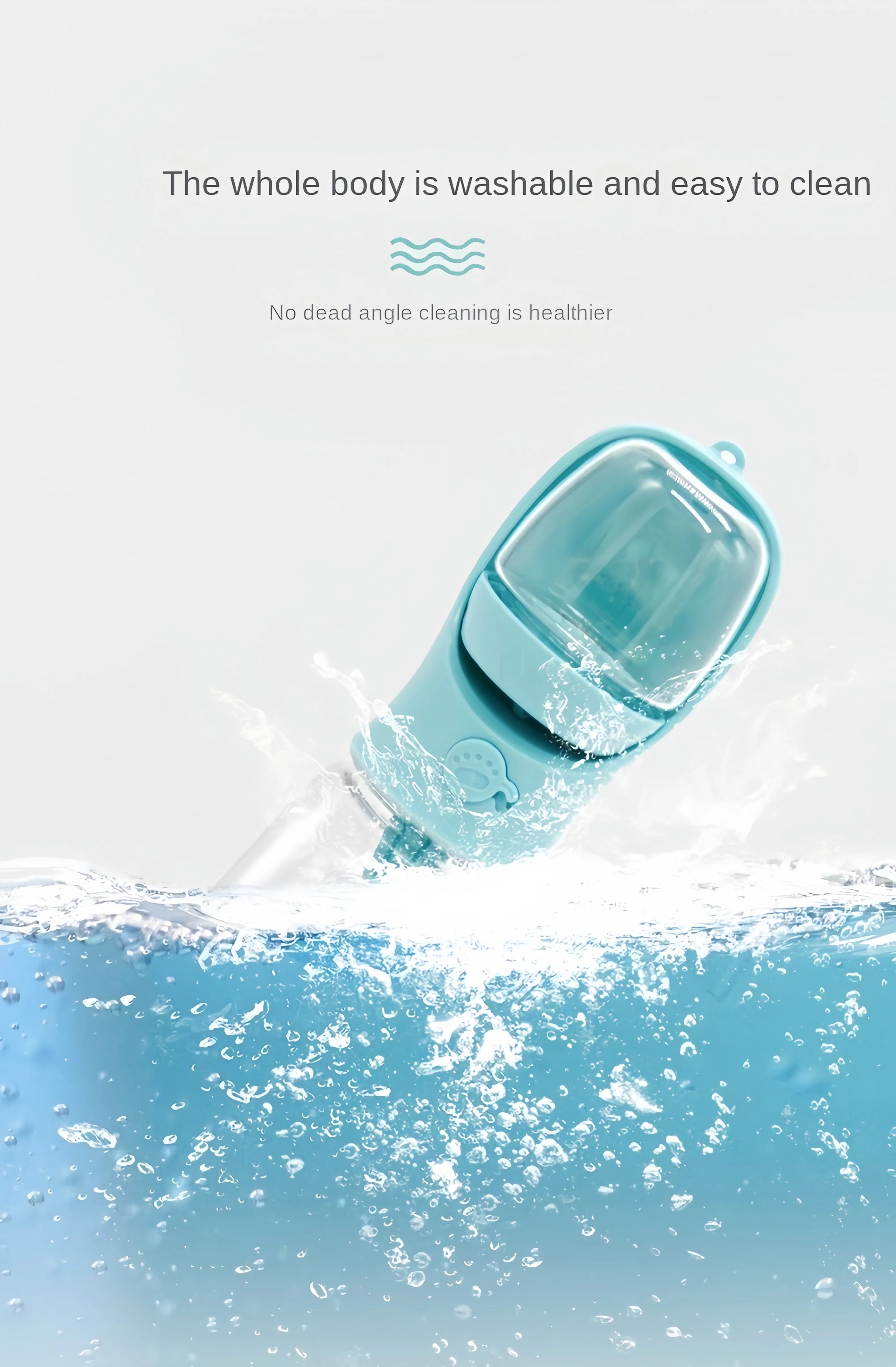 Portable Dog Water Bottle & Food Container