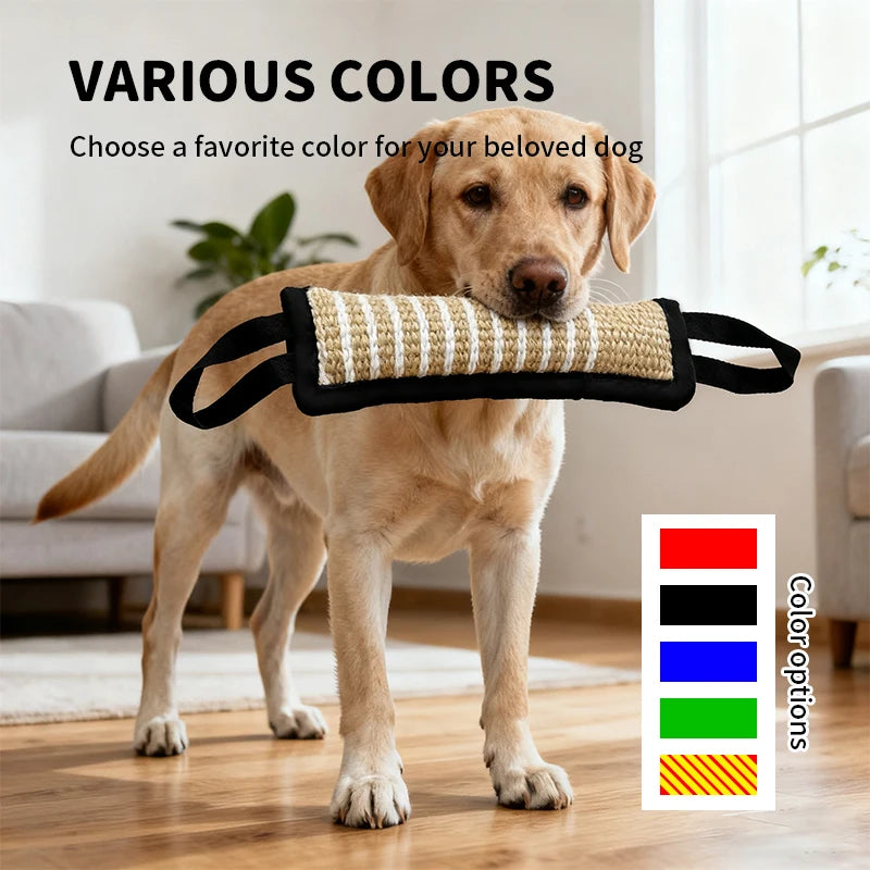 Durable Dog Bite Tug Toy- Suitable for All Breeds, Sizes, & Ages